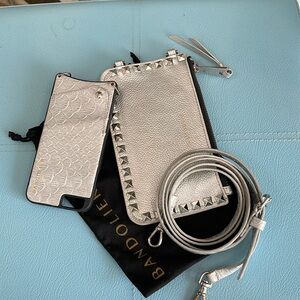 Bandolier iPhone 6/6S/7/8 case, strap and pouch VGUC